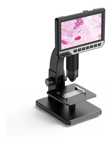 Microscopio Digital Usb Lcd 7  2000x Lentes Intercambiables