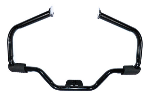 Defensa Negra De Bigote Para Harley Davidson Softail 18 Up