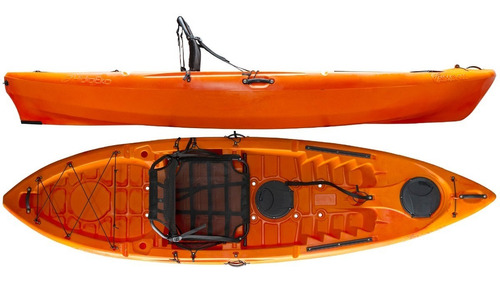 Kayak Hidro2eko Caiman 100 Naranja - Kayaks Feelfree