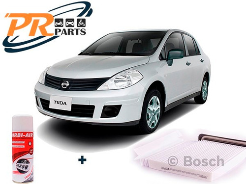 Imagem 1 de 1 de Filtro Ar Condicionado + Orbi Air Nissan Tiida 2013 1.8 Flex