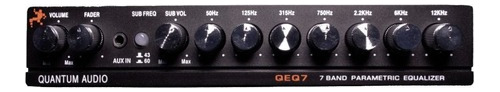 Ecualizador Quantum 7 Bandas Qeq7 7 Volts Max