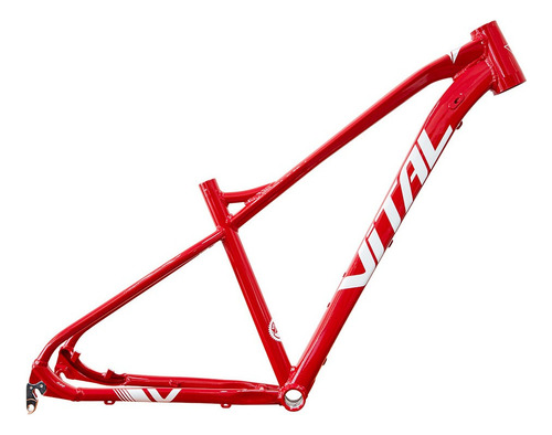 Cuadro De Bicicleta R29 Vital Mtb Conico Talla Grande Color Rojo