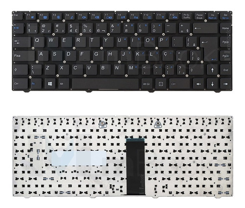 Teclado Itautec W7535 W7545 A7520 Mp-10f88pa-430 Br Com Ç