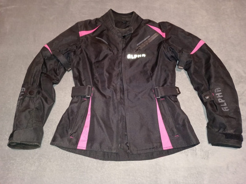 Campera Motociclista Dama Talle S Marca Alpha