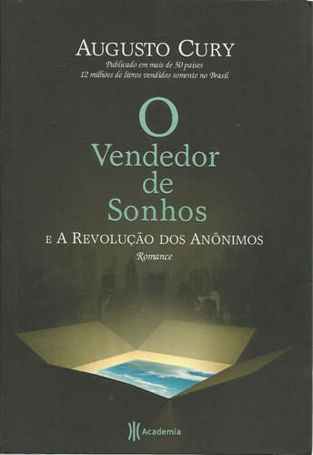 Livro O Vendedor De Sonhos, Augusto Cury