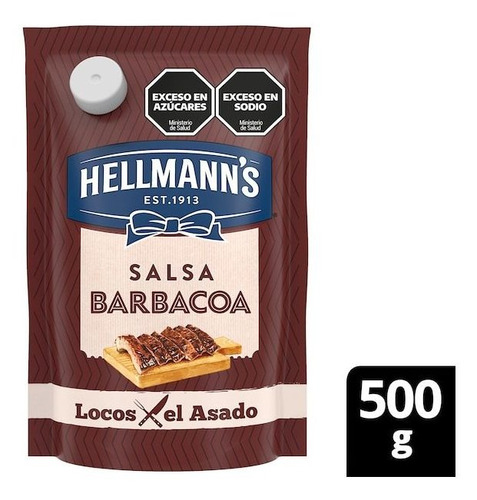 Hellmanns Salsa Barbacoa Doypack X 500g