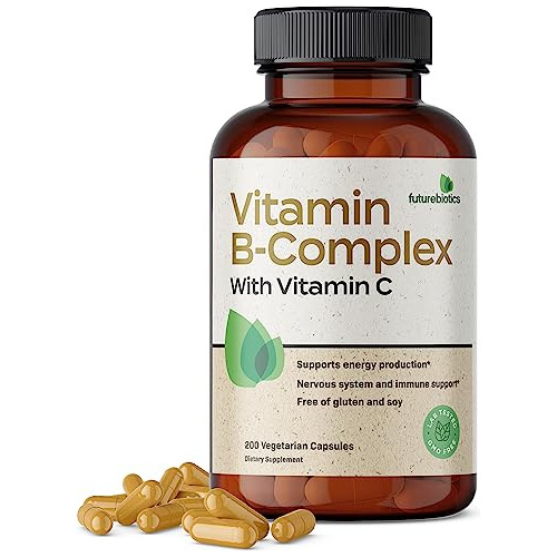 Futurobióticos Complejo De Vitamina B Con Vitamina C Kzj2n
