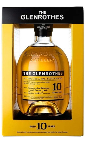 Whisky The Glenrothes 10 Años 700ml Single Malt Scotch