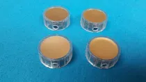 Comprar Knobs Botão Radio Antigo Cor Cristal 04 Peças 