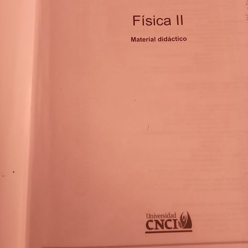 Física Ii Plan 2012 Universidad Cnci (Usado)