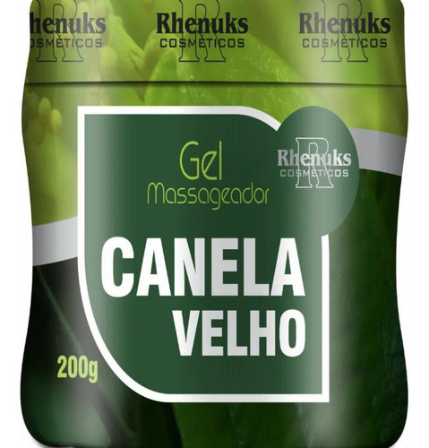  Gel Pomada Massageadora Canela De Velho 200g