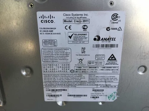 Router Cisco 2911 (Usado)