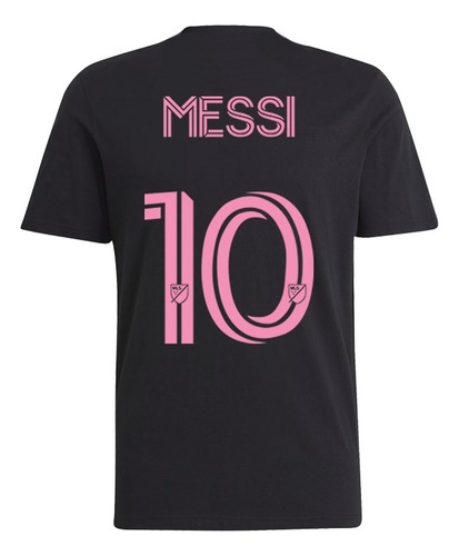 Remera Camiseta Messi Inter Miami Algodón Adulto Niños