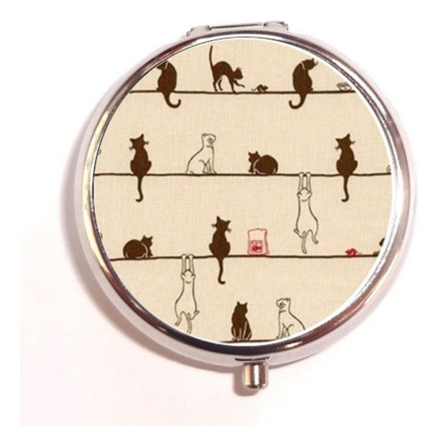 Cute Little Cat Family Custom Fashion Pill Box Medicine...