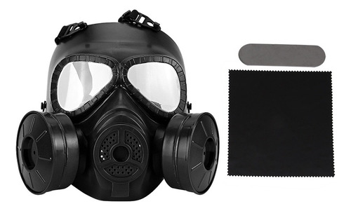 Máscara Cara Completa Casco Simulación Gas Realidad Militar
