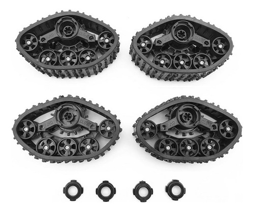 Neumático Snow Track De 4 Piezas Para Wpl C14 C24 C24-1 B14