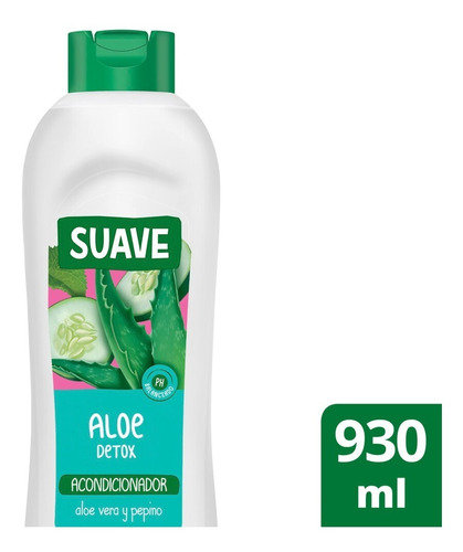 Acondicionador Suave Aloe Detox Y Pepino 930 Ml