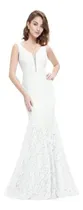Comprar Vestido Plus Size Noiva Longo Civil 53 Casamento Festa Renda