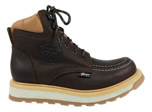 Bota De Hombre Borcegui Alfarero Mod.462 Ocre