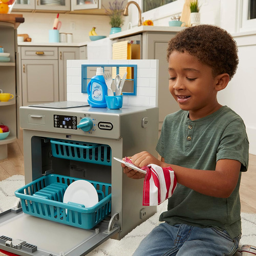 Little Tikes Mi Primer Lava Trastes Con 14 Accesorios / H