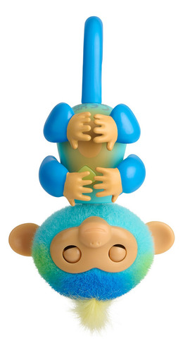 Fingerlings Monito Interactivo Leo Azul 3115