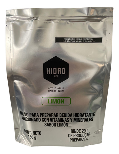 Hidro220 Bebida 150 Gr Para 20 Lts - Hidro 220