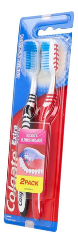 Cepillo De Dientes Colgate Extra Clean Power Tip 2 Cepillos