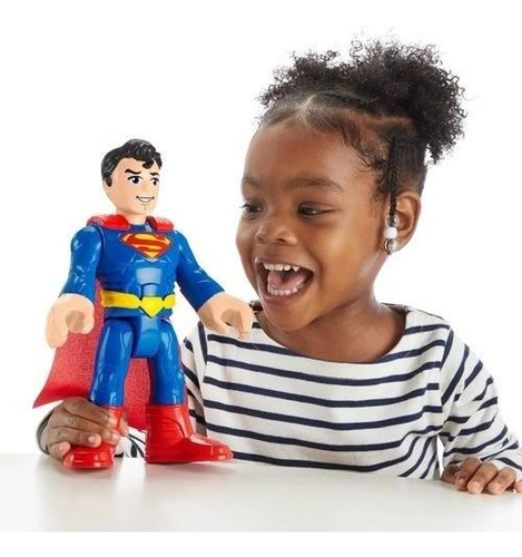 Imaginext Figura De Ação - Superman Xl 25cm - Mattel Gpt43