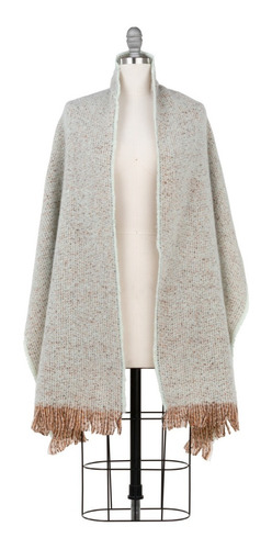 Pashmina, Chal, Bufanda De Lana Suave, Larga Jaspeada Mujer.