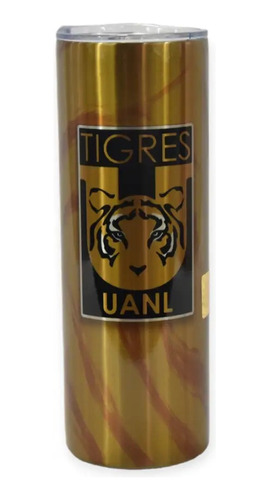 Tigres Uanl Vaso Termo Slim Amarillo 100% Original