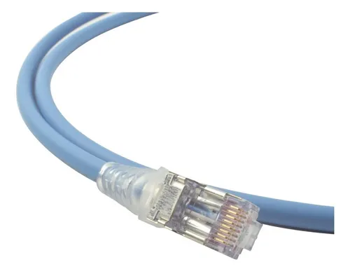 Cable De Red (patch Cord) De 1.5m,ultra Delgado Cat. 6a Azul
