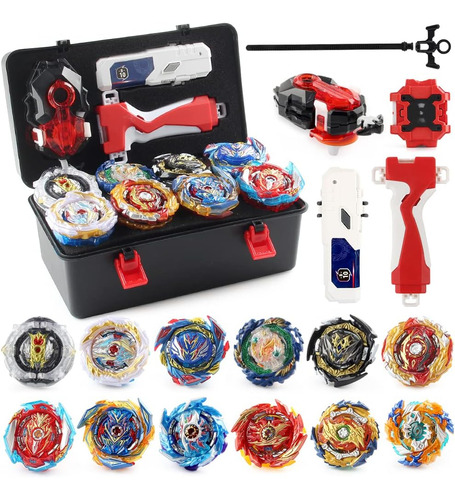 Pwtao Bey Bathtle Top Burst Lanzaeño Guga De Juguete Conjunt