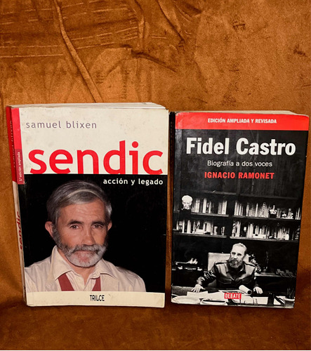 Raul Sendic Y Fidel Castro. Los 2 Libros A Precio De 1