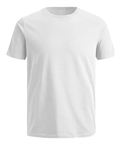 Camisetas Basicas Hombre Blancas