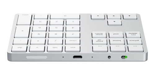 Imagen 6 de 8 de Teclado Extendido Bluetooth Satechi / Silver / Space Gray