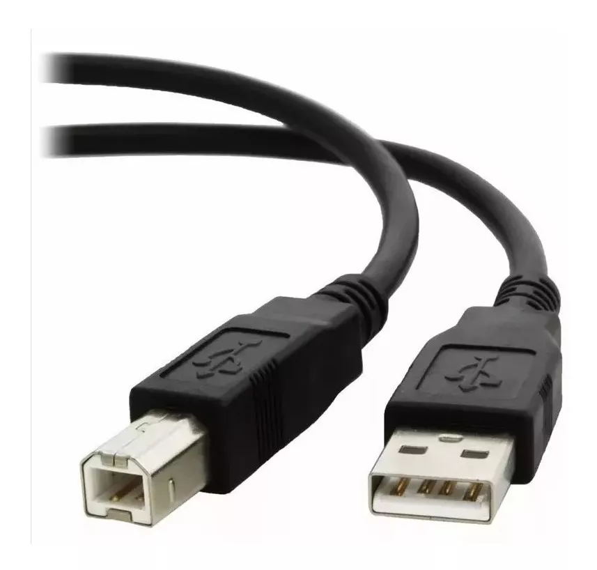 Cable Usb A-b 2 Metros Para Impresora Y Escaners Epson Hp
