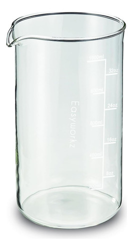 Easyworkz Borosilicate Glass Reemplazo De Vaso Para Cafetera