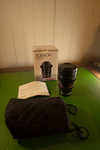 Lente Rokinon 24mm 1.5 Cine Ds Sony-e