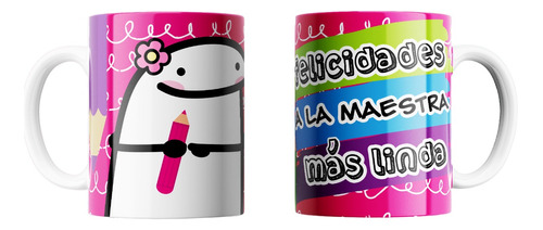 Plantillas Tazas Dia Del Maestro Diseños Flork Sublimar T137