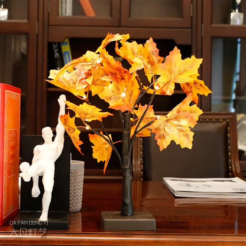 Imagen 3 de 8 de Árbol De Navidad Decorativo Para Mesa Modelo Maple
