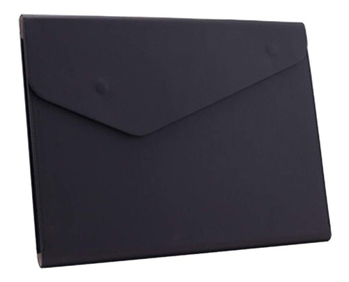 Sobre Carpeta Para Archivos A4 Enyuwlcm Cuero Pu - Negro