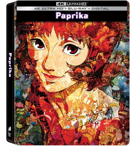 4k Ultra Hd + Blu-ray Paprika / De Satoshi Kon / Steelbook