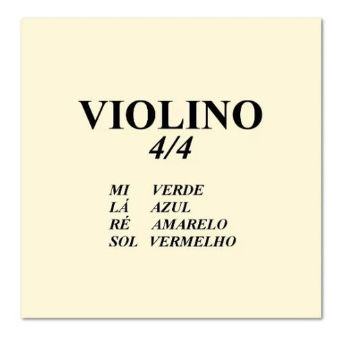 Kit Com 3 Cordas Lá Violino Mauro Calixto 