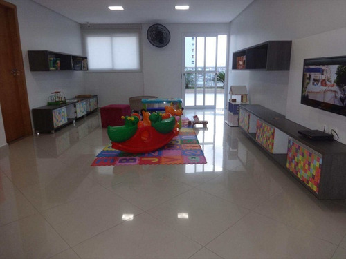 Imagem 11 de 27 de Apartamento 02 Suítes, Sacada Gourmet Andar Alto, Vista Mar - Praia Grande - Ap1001 - 34957336