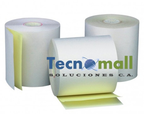 Rollo Papel Quimico 57 X 65 Mm Doble Hoja Original + Copia