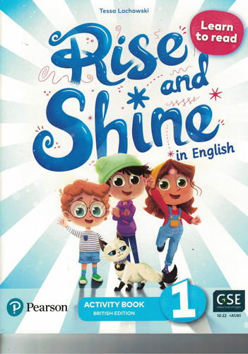 Rise And Shine In English 1 Learn To Read Activity Book Brit