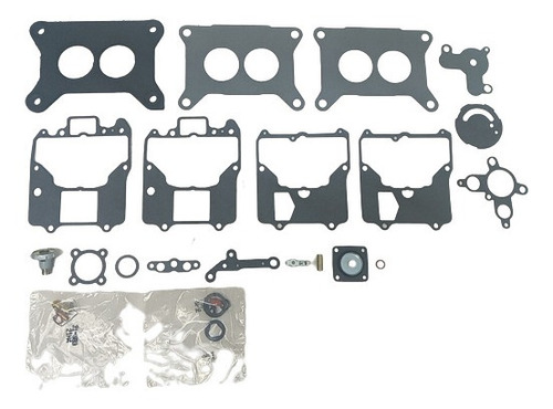 Kit Carburador Ford 2 Bocas M302 351w 