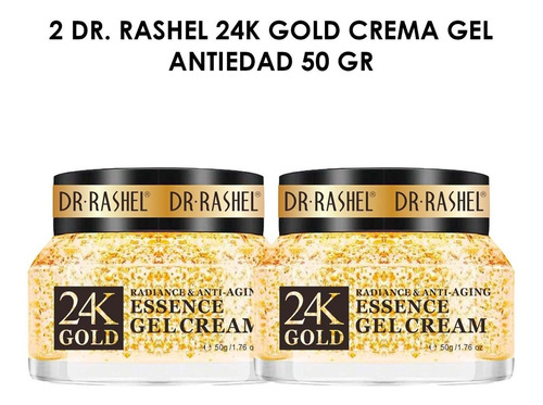 2 Dr Rashel 24k Gold - Crema Gel Antiedad 50gr