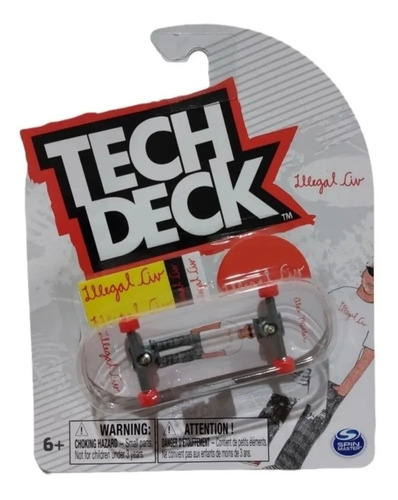 Patineta Tech Deck Spin Master Ilegal Civ Negro Relic Series