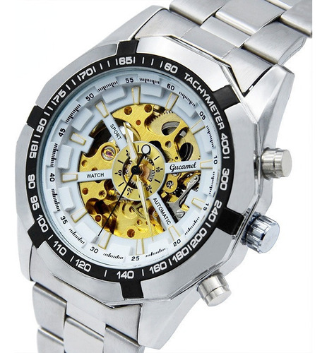 Reloj Mecánico Gucamel Go43 Fashion Skeleton